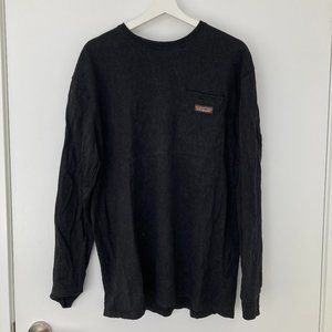 Patagonia black long sleeved t-shirt size L